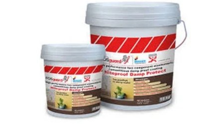 Fosroc waterproof coating mix to concrete and masonry surfaces
